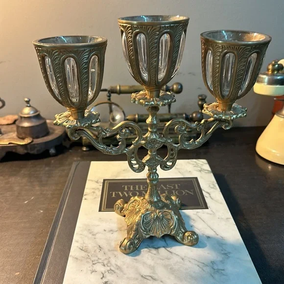 Vintage candle holder - Picture 2 of 12